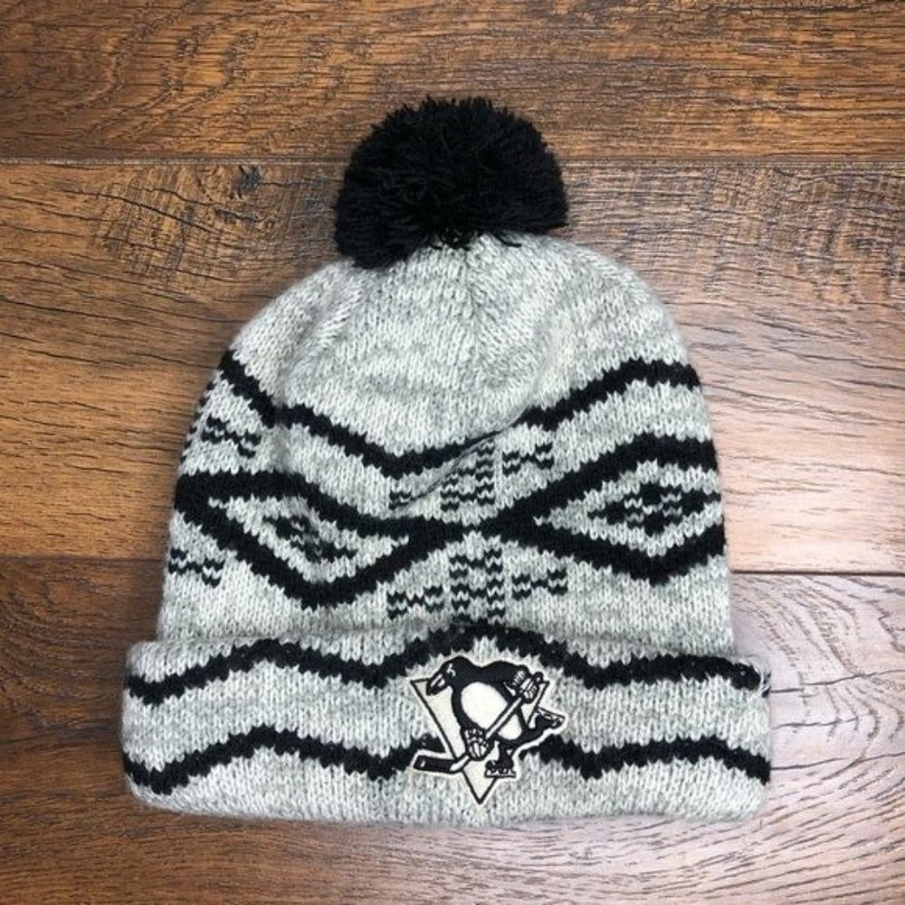 NHL Pittsburgh Penguins‎ Pom Pom Beanie - One Size